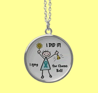 Chemo Bell Necklace